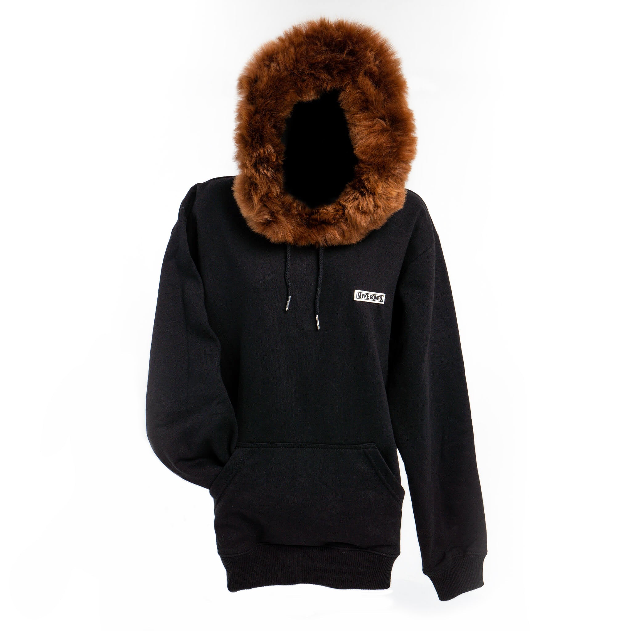 Classic Hoodie - Brown / Brown Fur