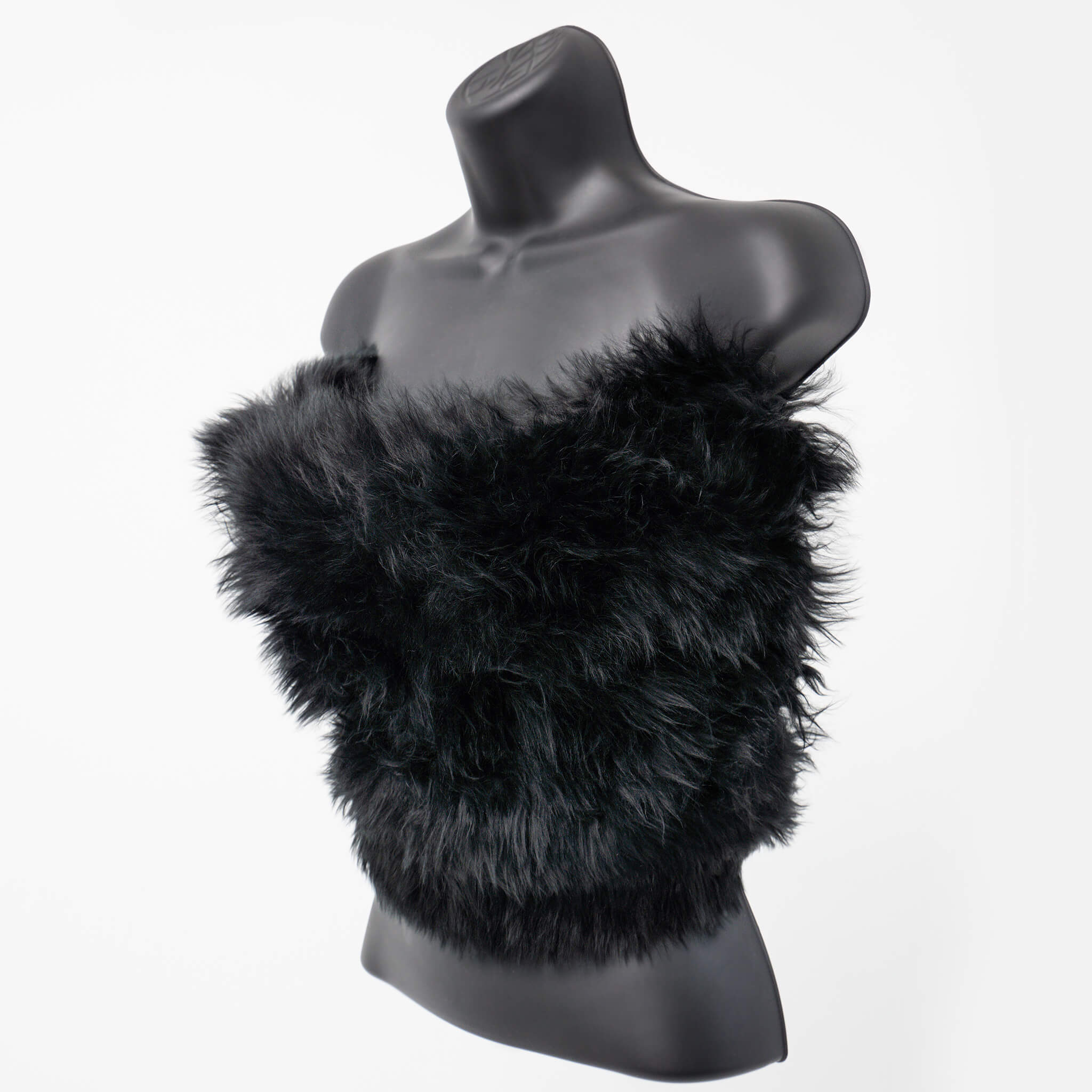 Midnight Black - Suri Crop Tube