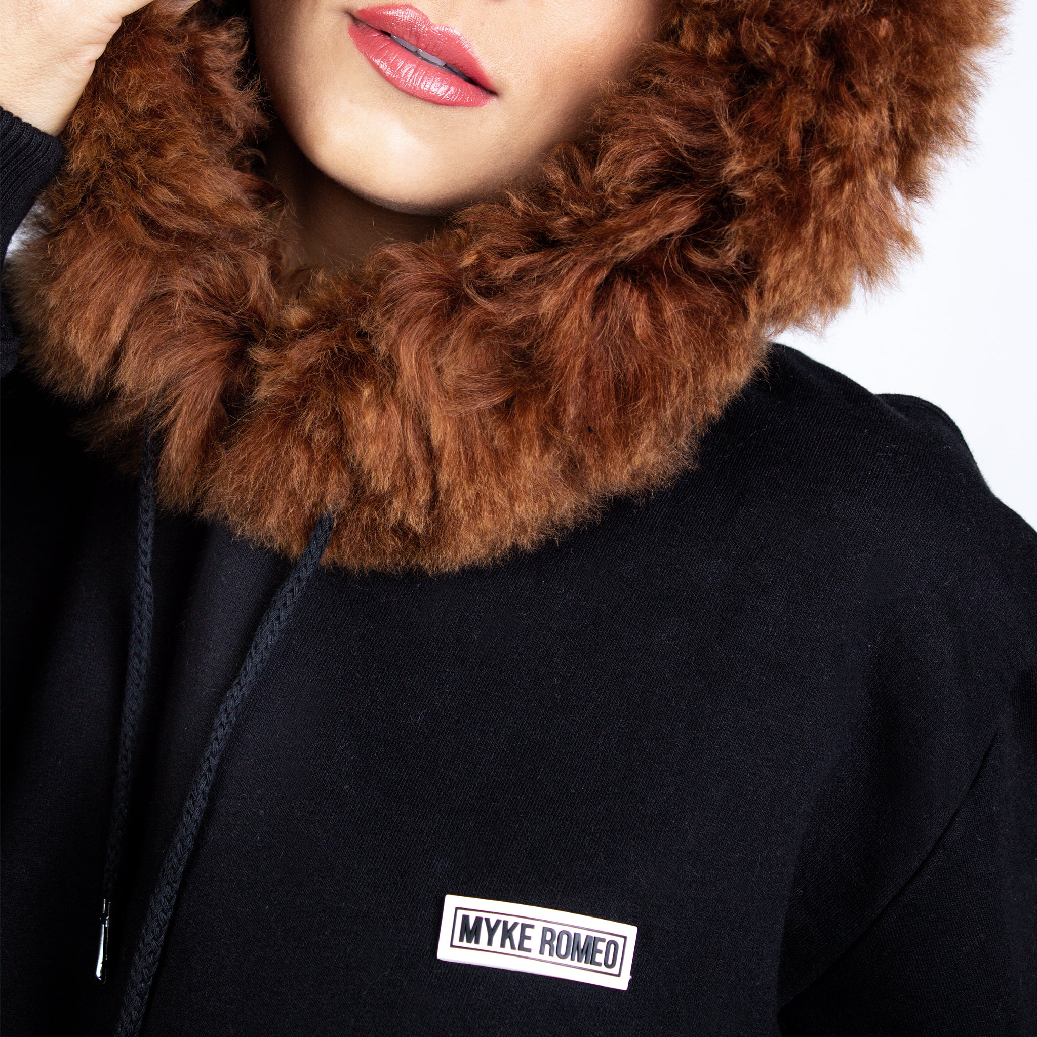 Classic Hoodie - Brown / Brown Fur