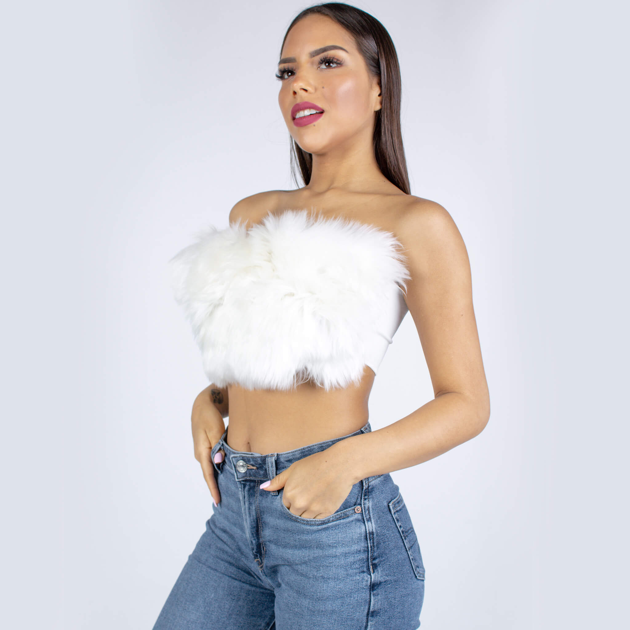 Pure White - Suri Tube Top